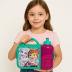 Lonchera Infantil De Plástico Con Botella Diseños Varios