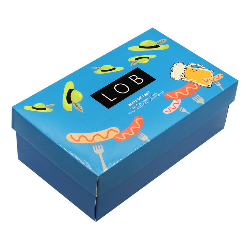 Calcetines Figuras 3pz Unisex/unitalla Marca Lob®
