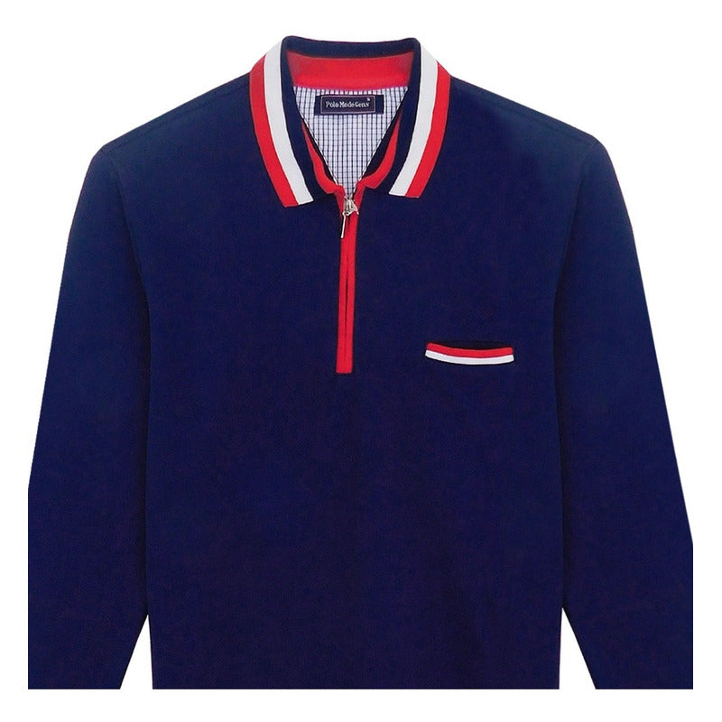 Playera Manga Larga Para Hombre Marca Polo Mode Gens®