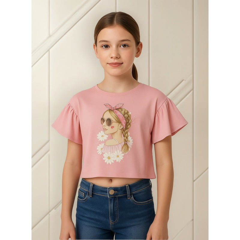 Blusa Para Niña Mod.6051 Colorete Marca Mayoral® Colorete 18 Años