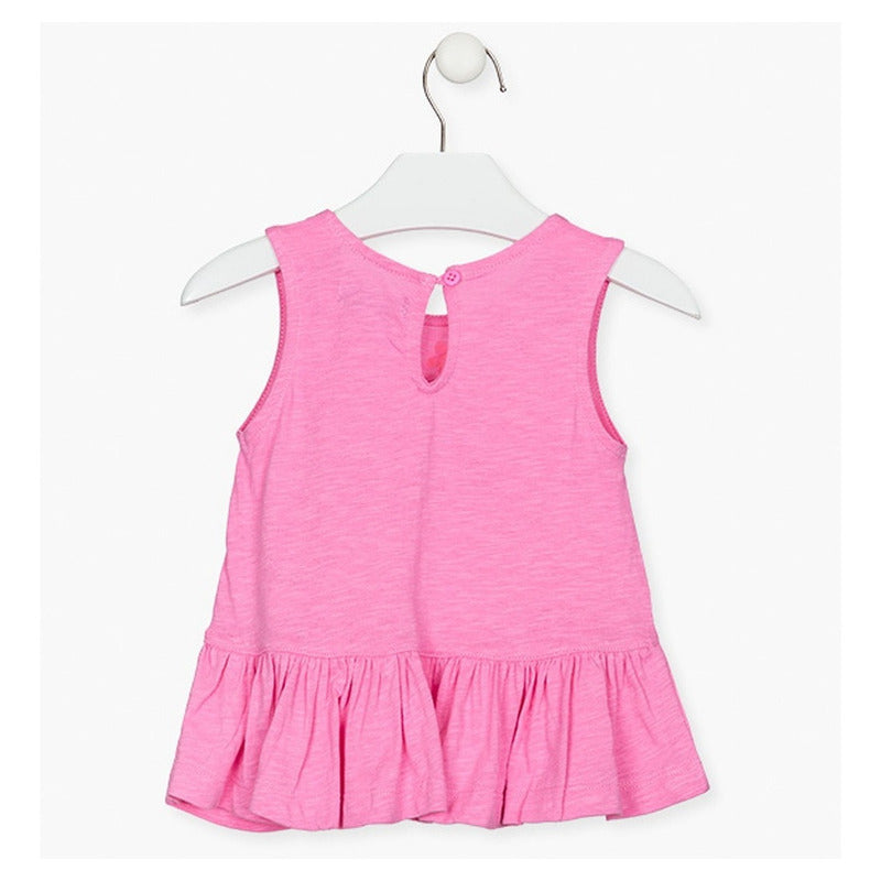 Blusa Estampada Para Niña Mod.216-1013 Marca Losan®