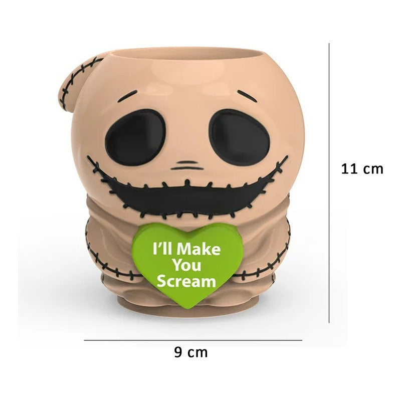 Taza Tarro 325ml De Cerámica 3d Diseños Animados