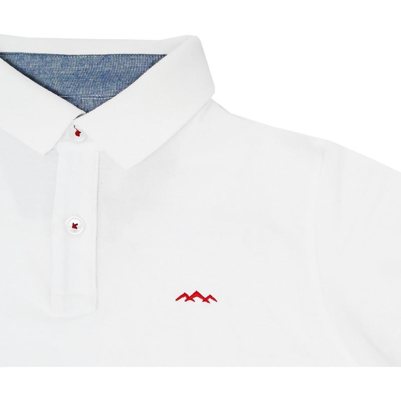 Playera Tipo Polo Corte Slim Para Hombre Marca White Peak®