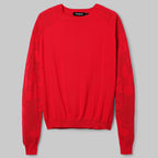 Suéter Holgado Para Mujer 24swjf09/ 3036 Marca Desigual® Rojo Lisa S