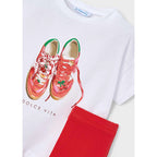 Conjunto Legging Bikers Y Blusa Para Niña 3731 Mayoral® Persimon Lisa 9 Años