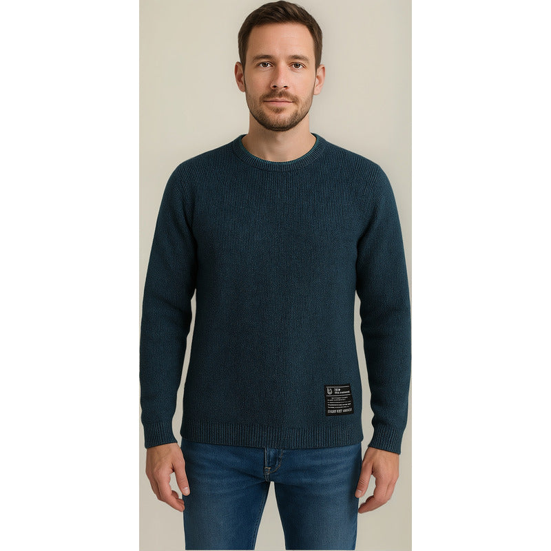 Sueter De Hombre Manga Larga Mod.22k-5022al Marca Losan®