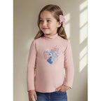 Blusa De Niña Cuello Alto Mod.4023 Marca Mayoral®