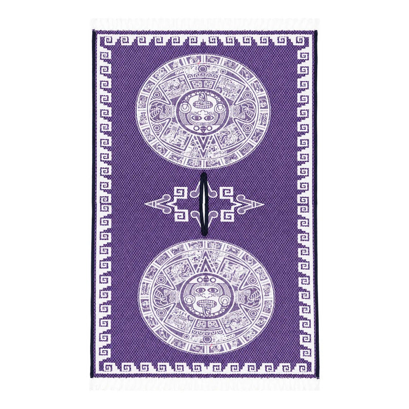 Jorongo Gaban Artesanal Mexicano Colores Calendario Morado Calendario Xg