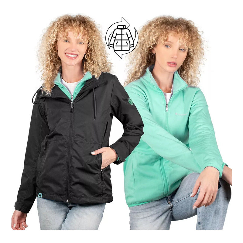 Chamarra + Sudadera Para Mujer Mod. Pol8 Greenlander®