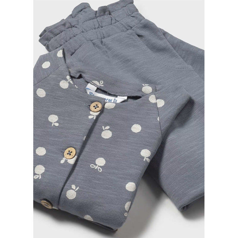 Conjunto Para Bebé Blusa+pantalon+sueter Mod.1574 Mayoral® Multicolor 6 Meses
