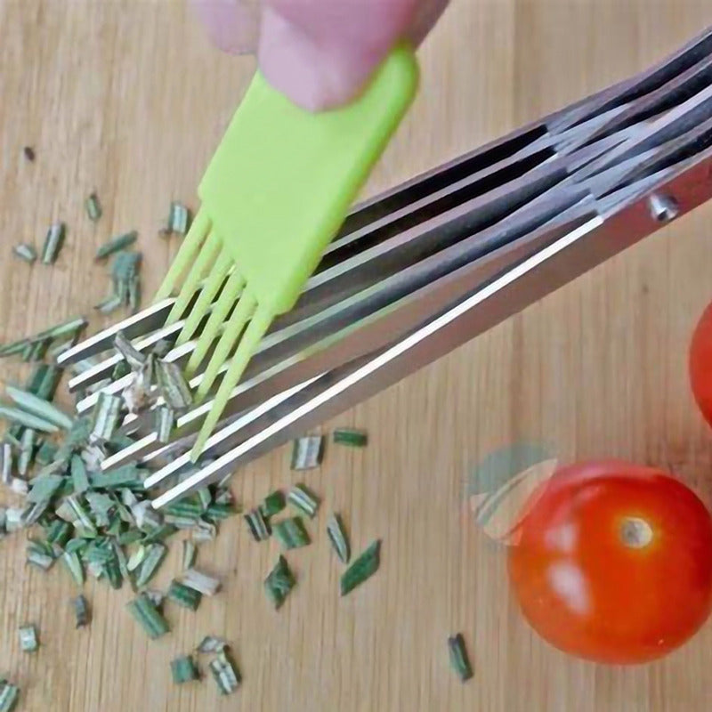 Tijeras Para Especias Acero Inoxidable Mod.251971 Metaltex® Verde Lima/plateado