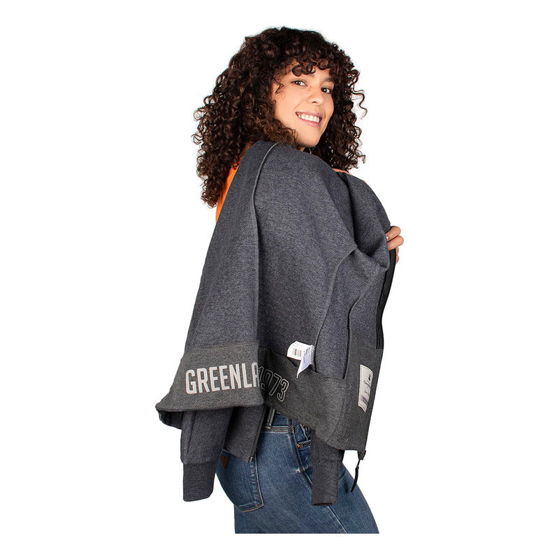 Sudadera Para Mujer Mod. Dw86-sud7004 Marca Greenlander® G Oxford Lisa