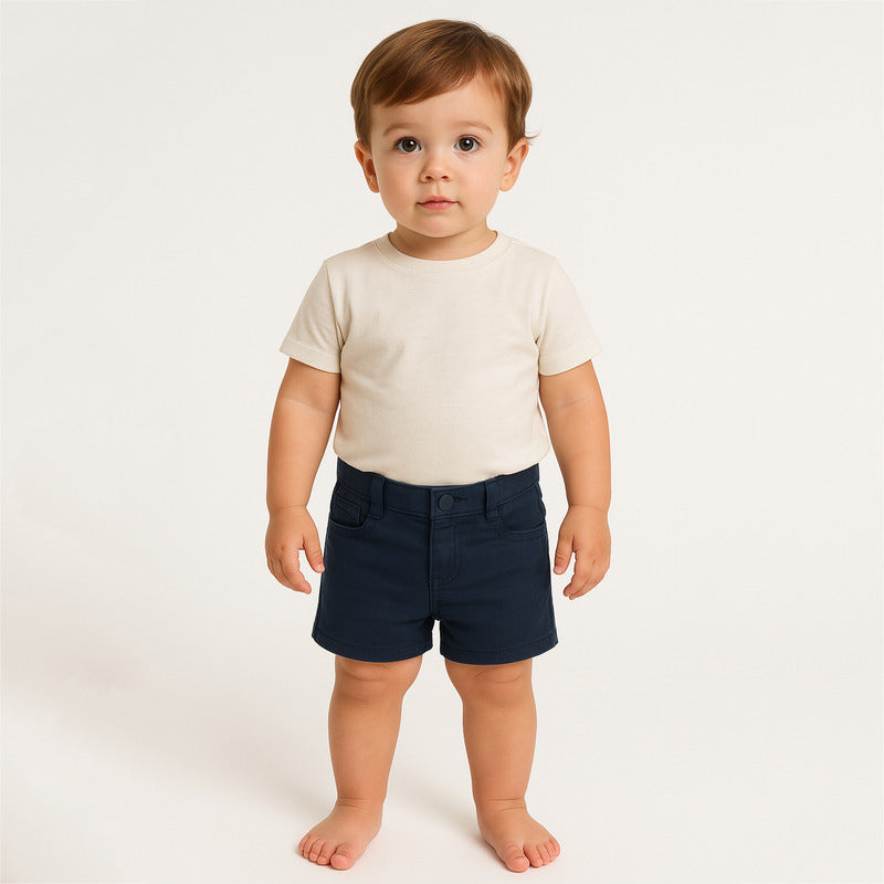 Short Bermuda Sarga Para Bebé Mod.206 Mayoral® Marino Lisa 12 Meses