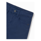 Pantalón Básico Para Niño Mod.520 Marca Mayoral® Azul Oscuro Liso 12 Años