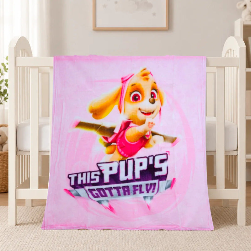 Manta Cunero  Super Serenity 90cmx1.10m Providencia® 300 G Skye Paw Patrol