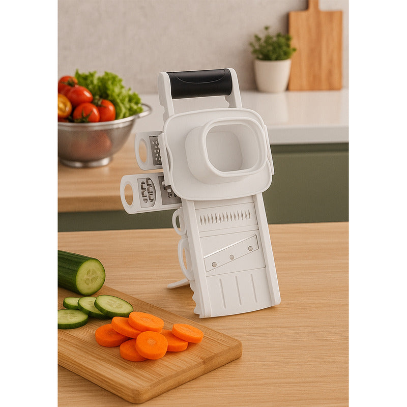 Rallador Multiusos Mandolino Profesional 5 En 1  Metaltex®