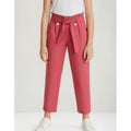 Pantalón Cropped Con Moño En Tencel Mod.6583 Marca Mayoral® Rosa Chicle Liso 18