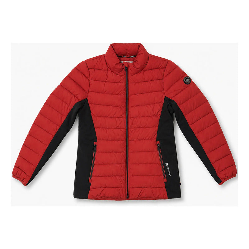 Chamarra Capitonada Para Mujer Dw90-pol9010 Greenlander® Rojo G Capitonado