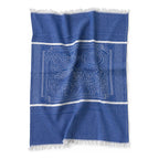 Servilleta De Cocina Multiusos Tejida 54 X 46cm Azul Frutas