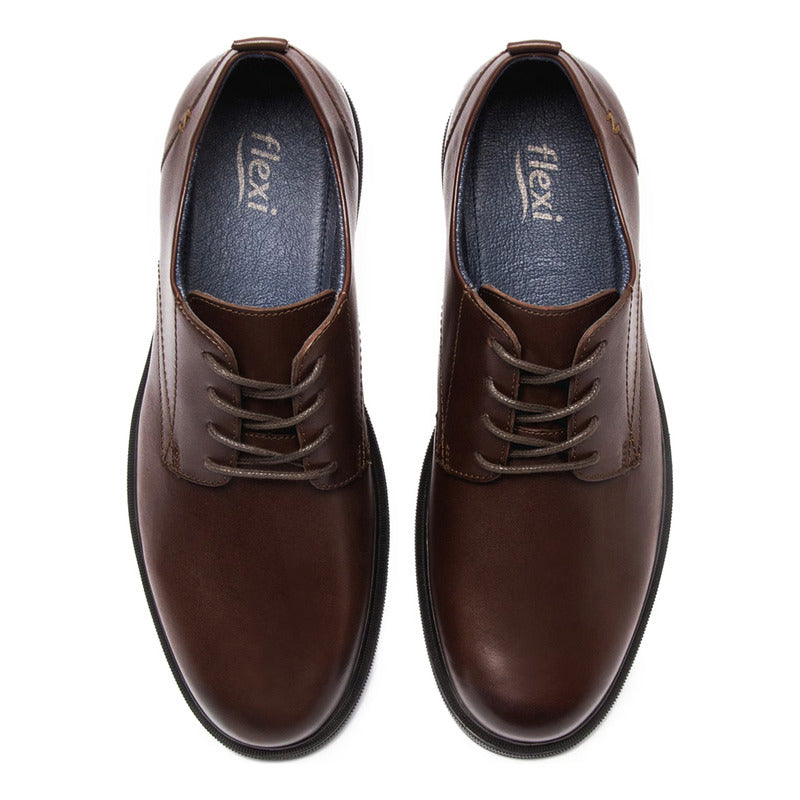 Zapato Derby Para Hombre Mod.417005 Marca Flexi®