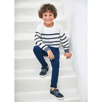 Pantalón Casual Para Niño Mod.512 Marca Mayoral® Azul Oscuro Liso 5