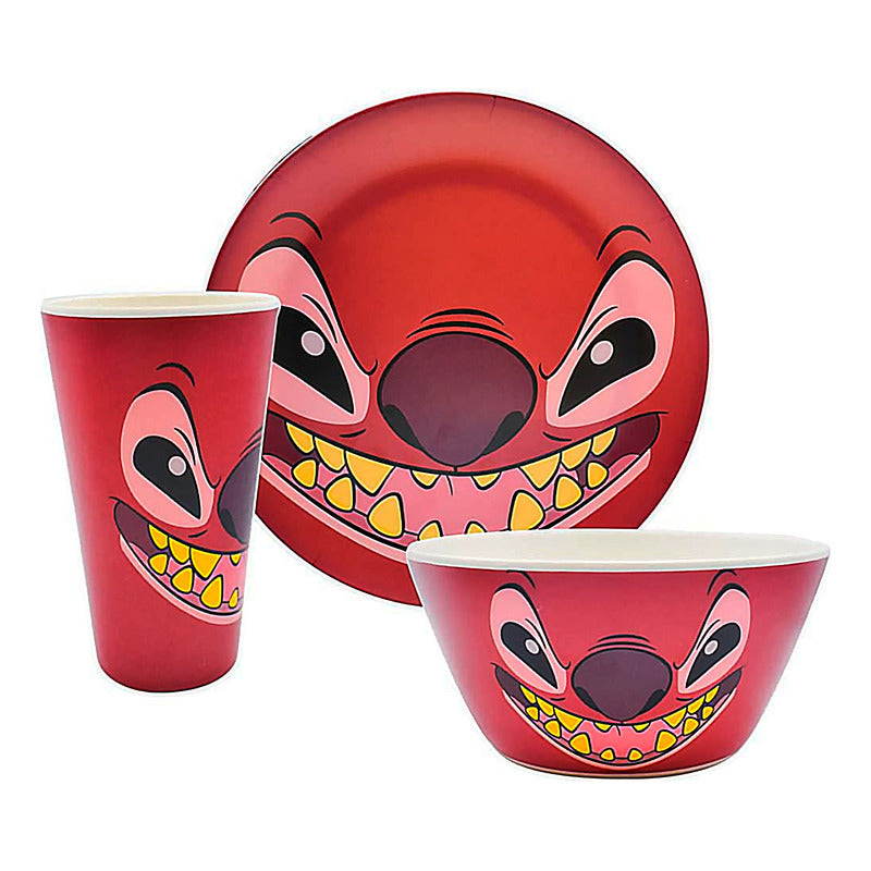 Vajilla De Bambú 12pz Eco Friendly Diseños Infantiles