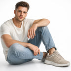 Tenis Casual Para Hombre Con Estabilidad Mod.403020 Flexi® Arena Lisa 28.5 Mx