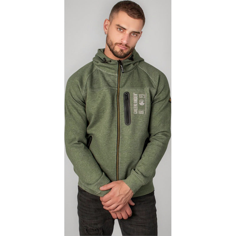 Sudadera Con Capucha Para Hombre Cw86-sud7003 Greenlander®