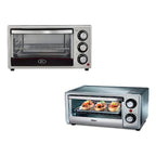 Horno De Mesa Eléctrico Oster Compact Tssttv10l 10l Plata