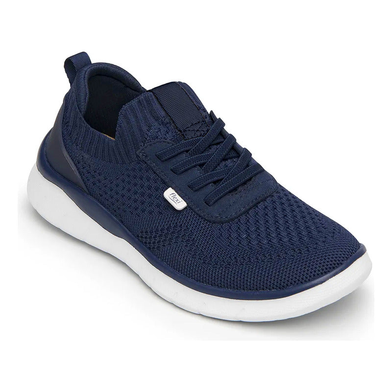 Tenis Running Para Mujer Mod.125616 Marca Flexi®