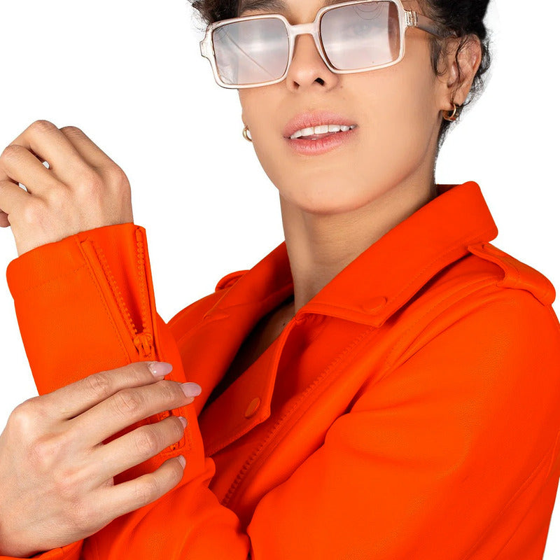 Chamarra Vinipiel Para Mujer Mod. Vin6995 Greenlander®