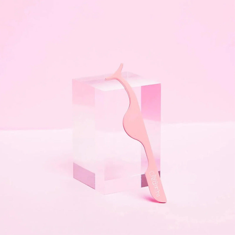 Aplicador Pinzas De Pestañas Postizas Beauty Creations® Rosa Pastel