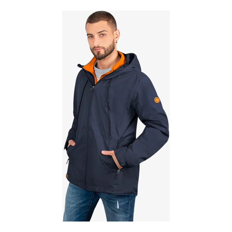 Chamarra + Sudadera Para Hombre Cw86-pol8722 Greenlander® Azul M Lisa