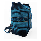 Mochila Artesanal Tejida Tipo Morral Con Bolsillo Frontal 10kg