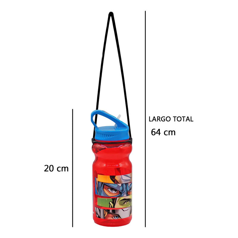 Cantimplora Infantil Botella De Plastico Ligera Mod.1669