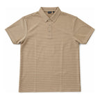 Playera Ligera Casual De Hombre Mod. A61417 Marca Bobois® Beige Eg Geométrico