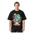 Playera Oversize Fit De Hombre X-factor Mascara De Latex® Negro X-factor M Lisa