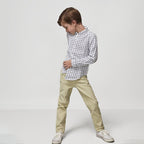 Pantalón Casual Para Niño Mod.512 Marca Mayoral® Caqui Liso 2