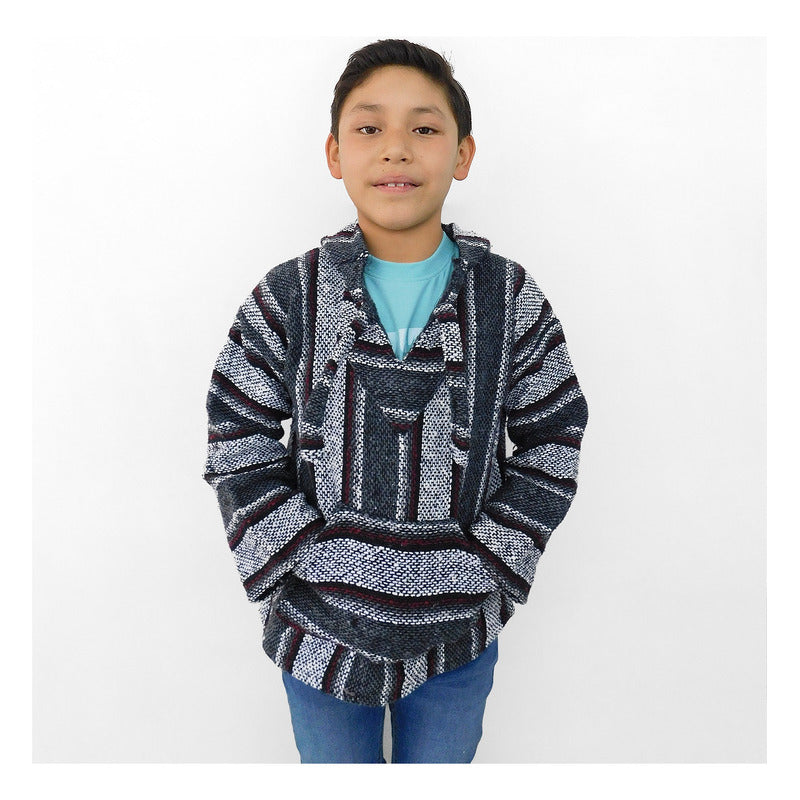 Sudadera Canguro Artesanal De Jerga Infantil