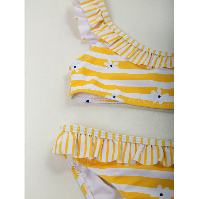 Traje De Baño Para Niñas 2pz Mod. Lkgap0703 Marca Losan®