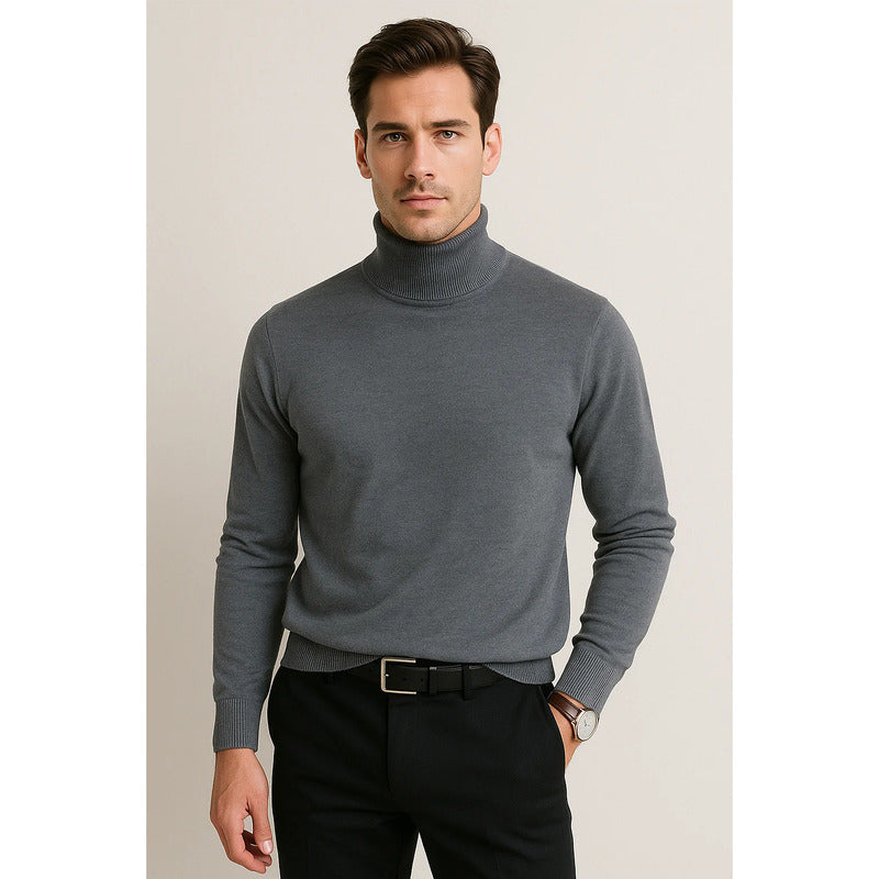 Sueter Cuello Tortuga Para Caballero Mod. E555303 Bobois®