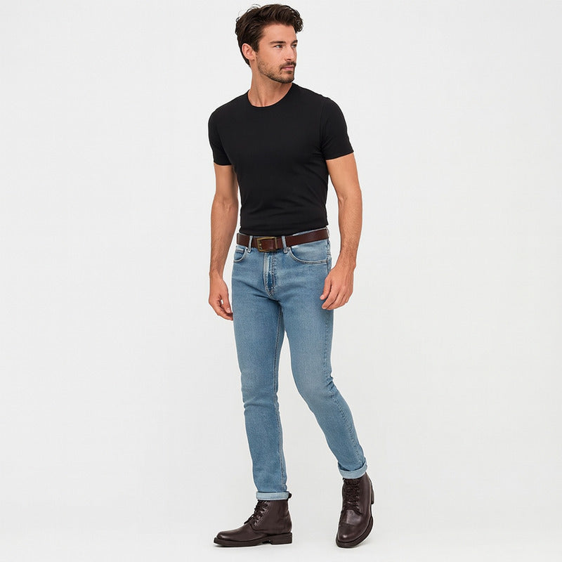 Bota De Piel Para Hombre Mod. L2123261 Marca Levi's®