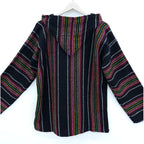 Suéter Poncho Canguro Artesanal Hoodie Acrilico Colores