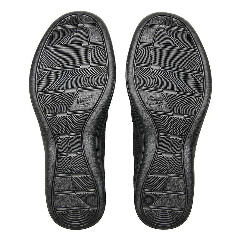 Tenis Casual Tejido Slip On Para Mujer 104932 Marca Flexi®