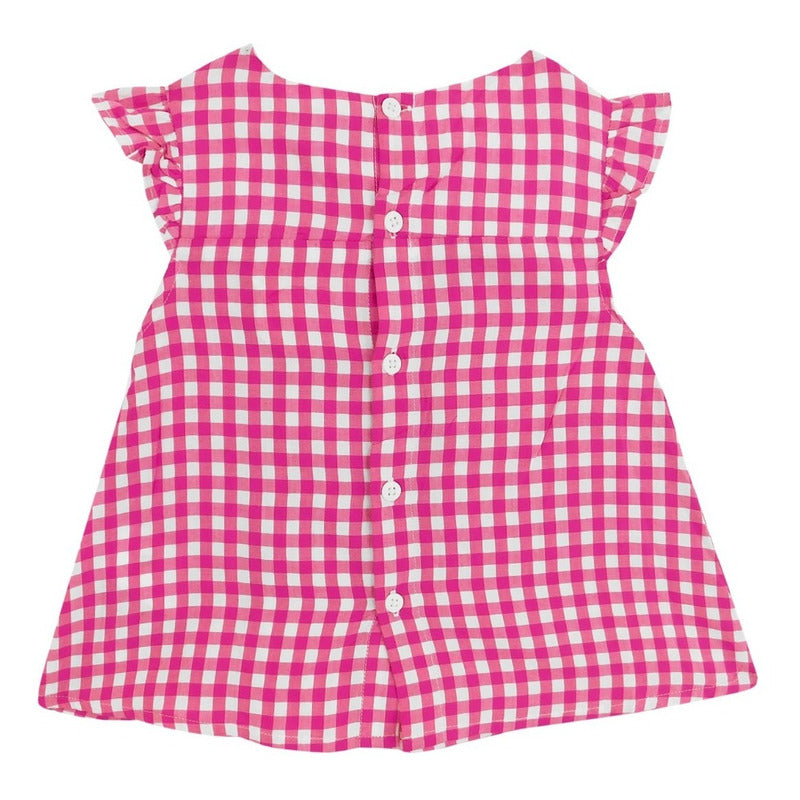 Blusa Holgada De Bebe Mod.018-3001al Marca Losan®