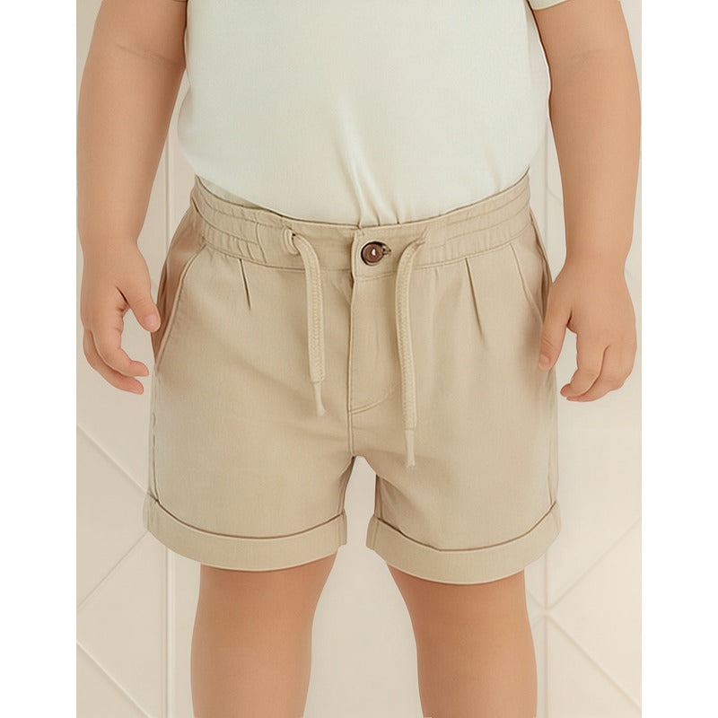 Short Ligero Con Cinto Para Bebe Mod.1220 Marca Mayoral®