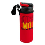 Botella De Plástico Con Funda 600ml Diseños Animados Mickey 1721-379