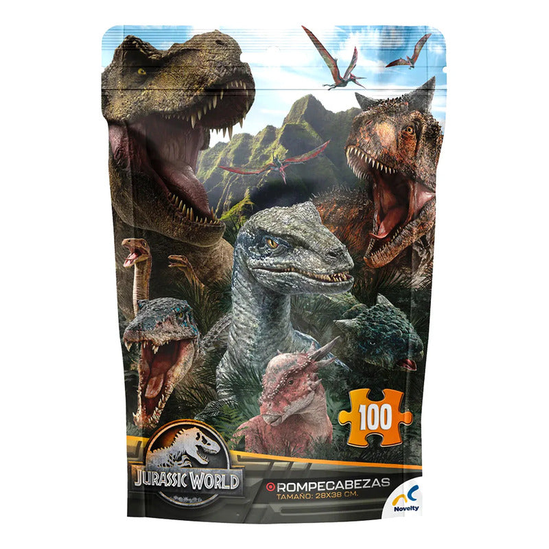 Rompecabezas Jurassic World Dominion 100 Pz Foil Novelty®