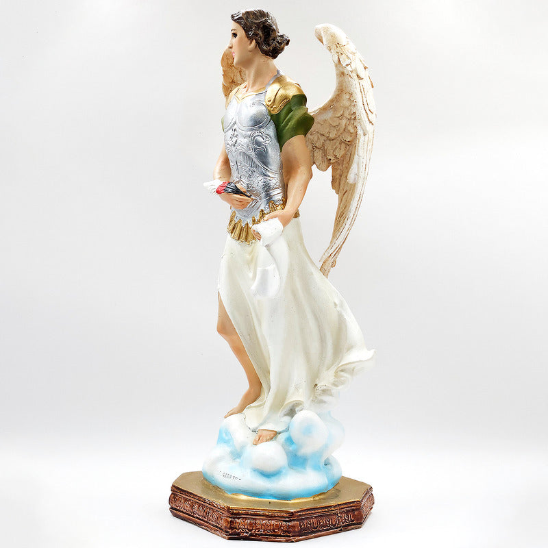 Imagen Religiosa De Resina Decorativa Angel Protector