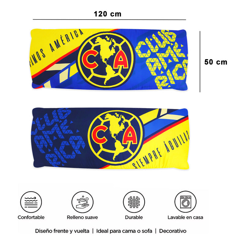 Almohada Súper Jumbo 120x50 Equipos Futbol Providencia®